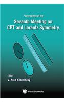 CPT and Lorentz Symmetry - Proceedings of the Seventh Meeting