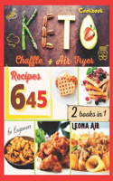 Keto Air Fryer Cookbook + Chaffle Recipes for Beginners
