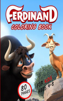 Ferdinand Coloring Book for kids ages 4-8