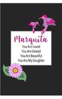 Marquita You Are Loved You Are Valued You Are Beautiful You are My Daughter