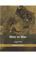 Men in War: Large Print