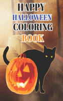 happy halloween coloring book