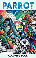 Parrot coloring book