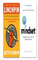 Linchpin + Mindset ( Books Combo With Free Customized Bookmarks)