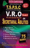 TSPSC VRO Secretariat Abilities Vol-2 { ENGLISH MEDIUM