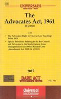 The Advocates Act, 1961- Bare Act With Short Notes [2020 Edn]