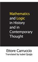 Mathematics and Logic in History and in Contemporary Thought
