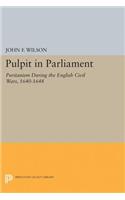 Pulpit in Parliament