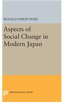 Aspects of Social Change in Modern Japan