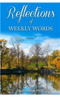 Reflections of Weekly Words
