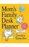 Moms Family Desk Planner Calendar 2018
