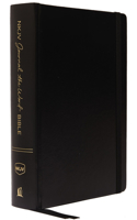 NKJV, Journal the Word Bible, Hardcover, Black, Red Letter Edition, Comfort Print: Reflect, Journal, or Create Art Next to Your Favorite Verses