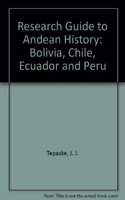 Research Guide to Andean History