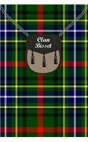 Clan Bisset Tartan Journal/Notebook