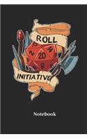 Roll Initiative Notebook