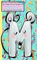 M Primary Composition Notebook Story Paper Journal