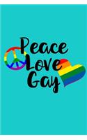 Peace Love Gay