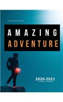 2020 2021 15 Months Adventure Daily Planner