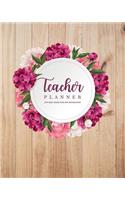 Teacher Lesson Planner 2019-2020: July 2019-June 2020 Teacher Planner Time Management Weekly Planner School Monthly Calendar Scheduler Organize Dot Grid Journal Notebook