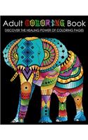 Adult Coloring Book: Discover The Healing Power of Mandala Pages