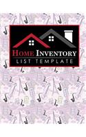 Home Inventory List Template