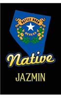 Nevada Native Jazmin: College Ruled Composition Book