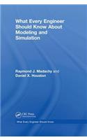 What Every Engineer Should Know about Modeling and Simulation