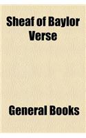 Sheaf of Baylor Verse