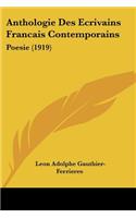Anthologie Des Ecrivains Francais Contemporains