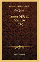 Lettere Di Paolo Manuzio (1834)