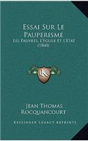 Essai Sur Le Pauperisme