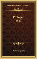 Prologue (1920)