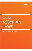 Old Assyrian Laws