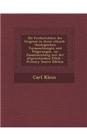 Die Freiheitslehre Des Origenes in Ihren Ethisch-Theologischen Voraussetzungen Und Folgerungen, Im Zusammenhang Mit Der Altgriechischen Ethik: (German)