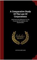 A Comparative Study of the Law of Corporations