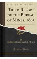 Third Report of the Bureau of Mines, 1893 (Classic Reprint)