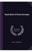 Hand Book of Choice Receipts