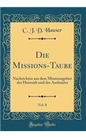 Die Missions-Taube, Vol. 8
