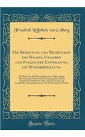 Die Bedeutung Und Wichtigkeit Des Waldes, Ursachen Und Folgen Der Entwaldung, Die Wiederbewaldung