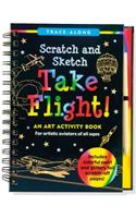 Scratch & Sketch Take Flight: An Art Activity Book for Artistic Aviators of All Ages