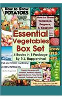 Essential Vegetables Box Set (4 Books in 1 Package)