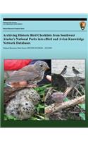 Archiving Historic Bird Checklists from Southwest Alaska's National Parks into eBird and Avian Knowledge Network Databases