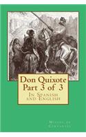 Don Quixote Part 3 of 3: In Spanish and English