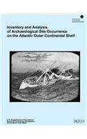 Inventory and Analysis of Archaeological Site Occurence on the Atlantic Outer Continental Shelf