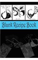 Blank Recipe Book (Teal and Black)