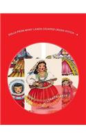 Dolls From Many Lands Counted Cross Stitch: America, Arctic, Hawaii, Mexico, Native America