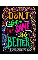 Motivation Quotes adults Coloring books