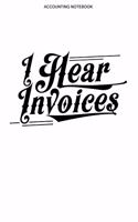 Accounting Notebook: Blank Interior With Page Numbers - 100 Pages - Accountant Journal