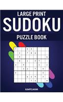 Large Print Sudoku Puzzle Book: 200 Easy and Medium Sudokus - Large Print