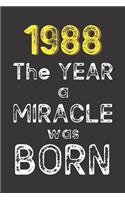 1988 The Year a Miracle was Born